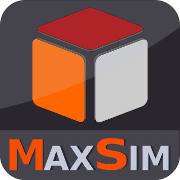 MaxSim logo MaxSim logo - AxesSim